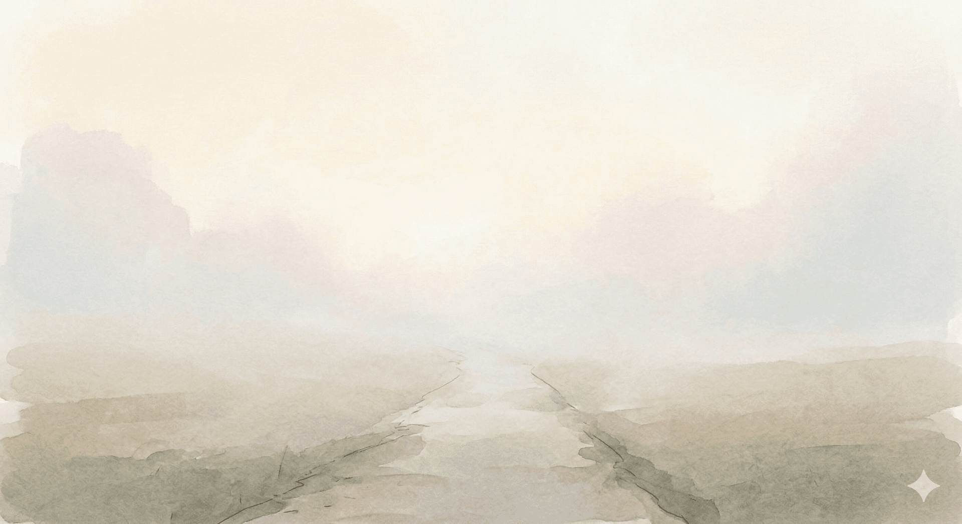 霞が取れているようなイラスト